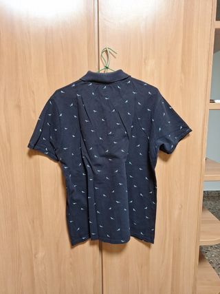 Polo Pull&Bear Hombre XL - Negro