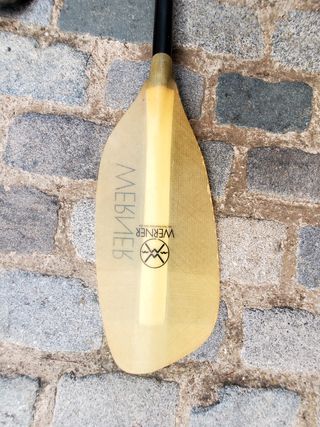 Kayak ZELEZNY aguas bravas rodeo y pala WERNER