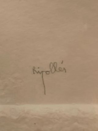 Cuadro  Juan Garcia Ripolles 29/50 1.30X95