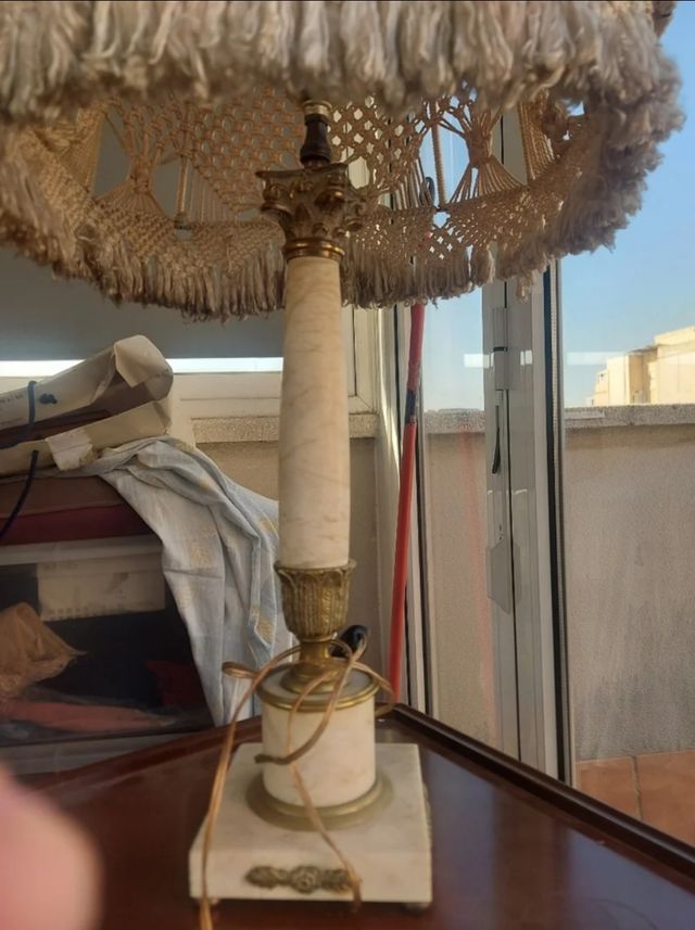 Alabastro Crochet Bronce