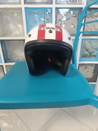 Casco moto vintage Pin Up marca DMD