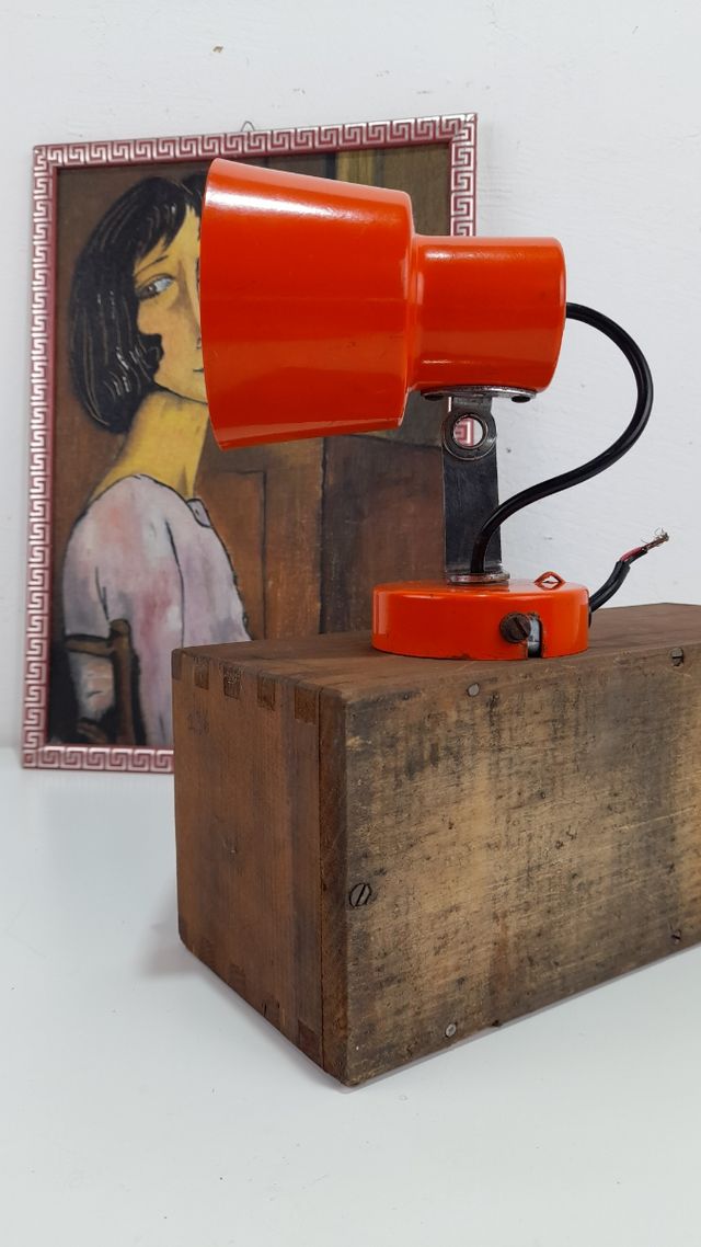 Lampada Parete Vintage Arancione