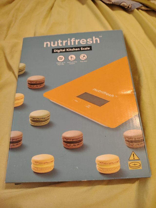 Báscula cocina digital Nutrifresh - 5kg