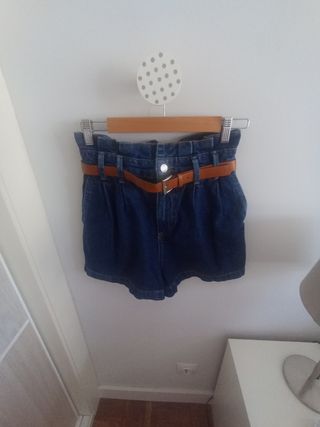 Bermudas Zara - Vaqueras azules
