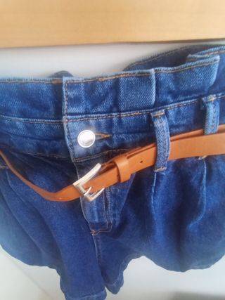 Bermudas Zara - Vaqueras azules