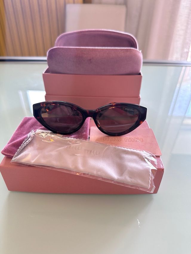 Occhiali Miu Miu MUA04S Marroni