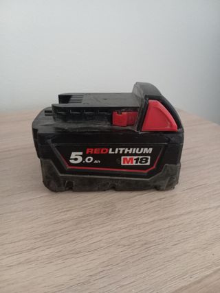 Batería Milwaukee M18 RedLithium 5.0 Ah