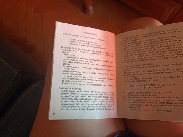 Cartas Gigante: Juegos lectura