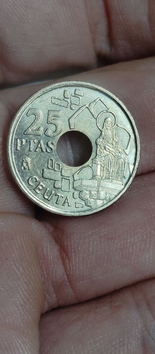 25 PESETAS 1998