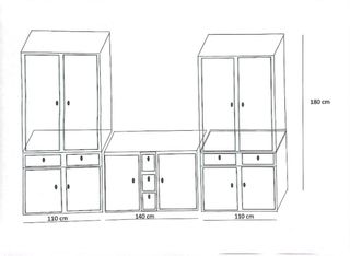 Mobili cucina rustico - 180cm