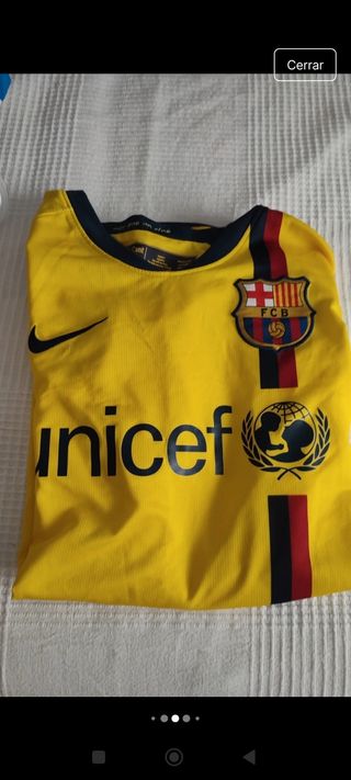 Camiseta FC Barcelona - Amarilla