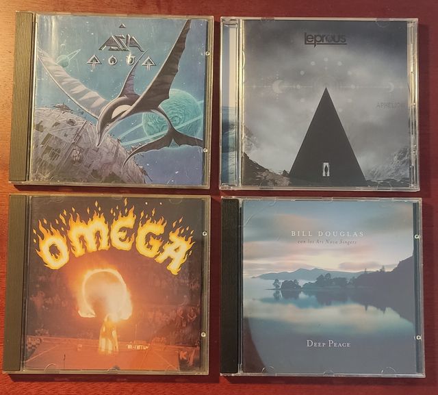 CDs Rock Progresivo & New Age
