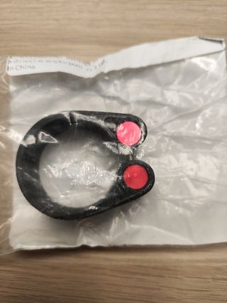 Abrazadera para tija de sillín bicicleta