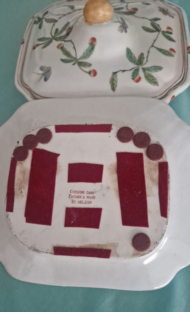 Juego porcelana de Christine Cano