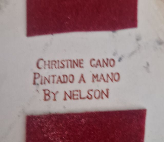 Juego porcelana de Christine Cano