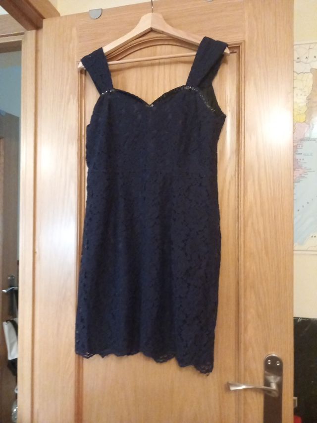 Vestidos fiesta mujer - Negro y Azul