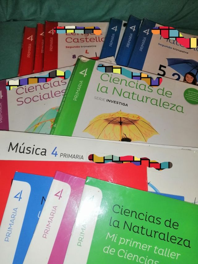 Libros de 4°primaria
Saber hacer