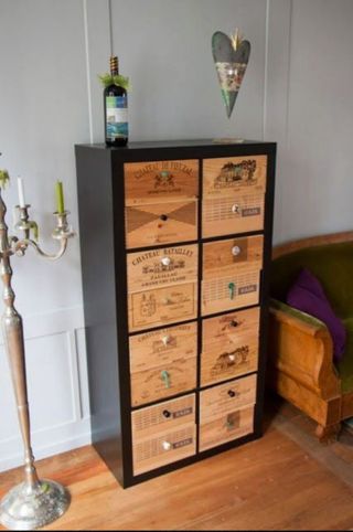 Scatole in legno, vasi, artigianato, casa, armadi