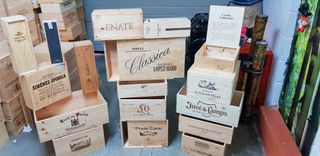 Scatole in legno, vasi, artigianato, casa, armadi