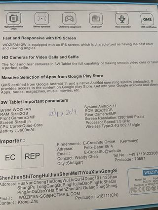 Funda Infantil Tablet 8 in