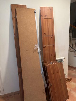 Librería con escritorio Ikea