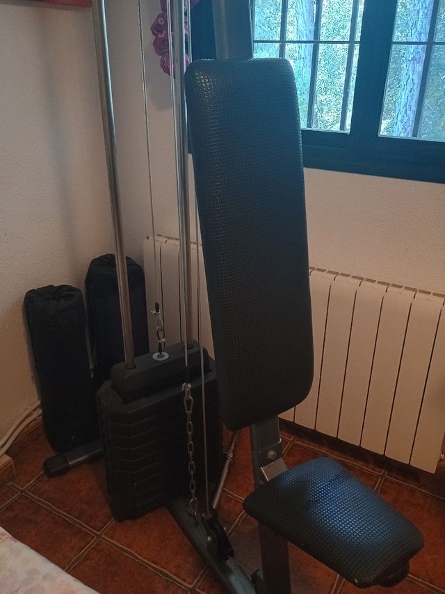 Máquina musculación multifunción
