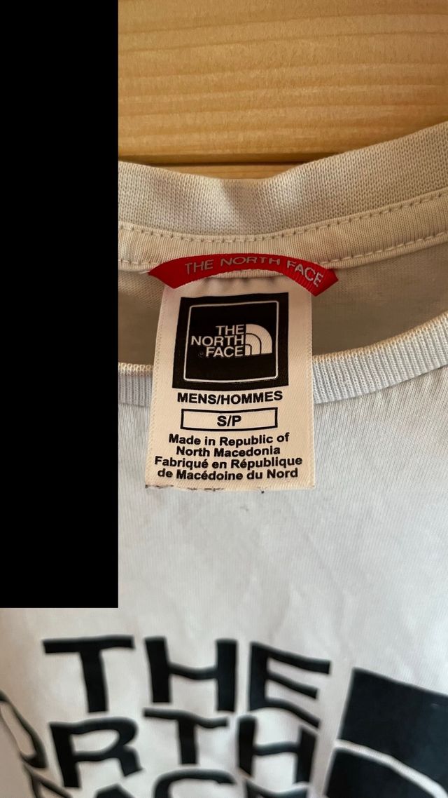 Camiseta The North Face blanca talla S