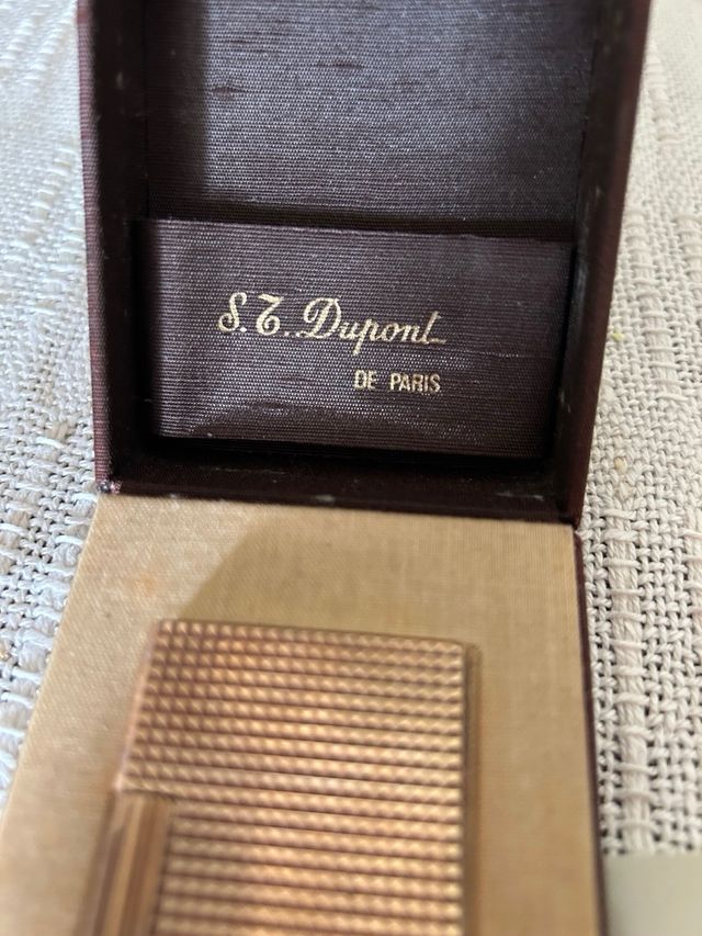 Accendino S.T. Dupont Oro anni 70