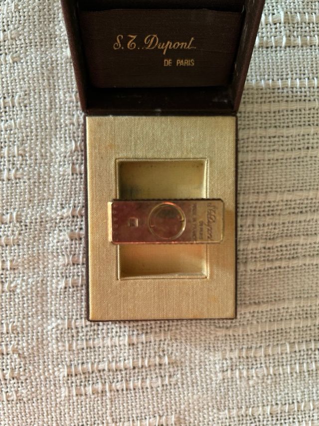 Accendino S.T. Dupont Oro anni 70