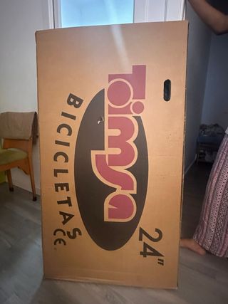 Bicicleta Toimsa 24" morada