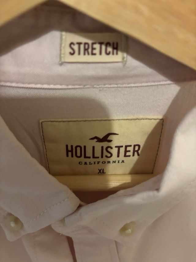 Camisa Hollister rosa - Talla XL