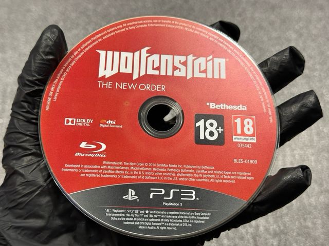 Wolfenstein The New Order PS3 Pal Spagna COMPLETO