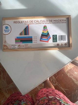 2 juegos Madera Niños 6-7 años para Matematicas