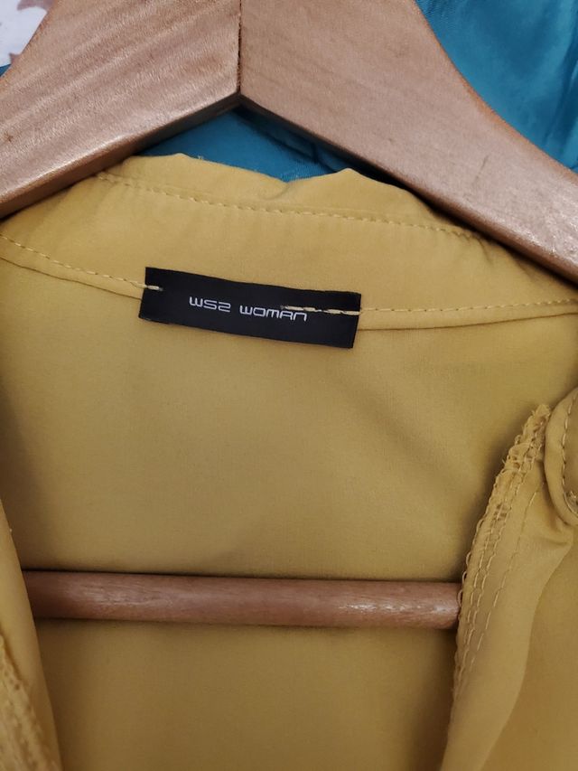 Vestido Asimétrico WS2 WOMAN - Amarelo