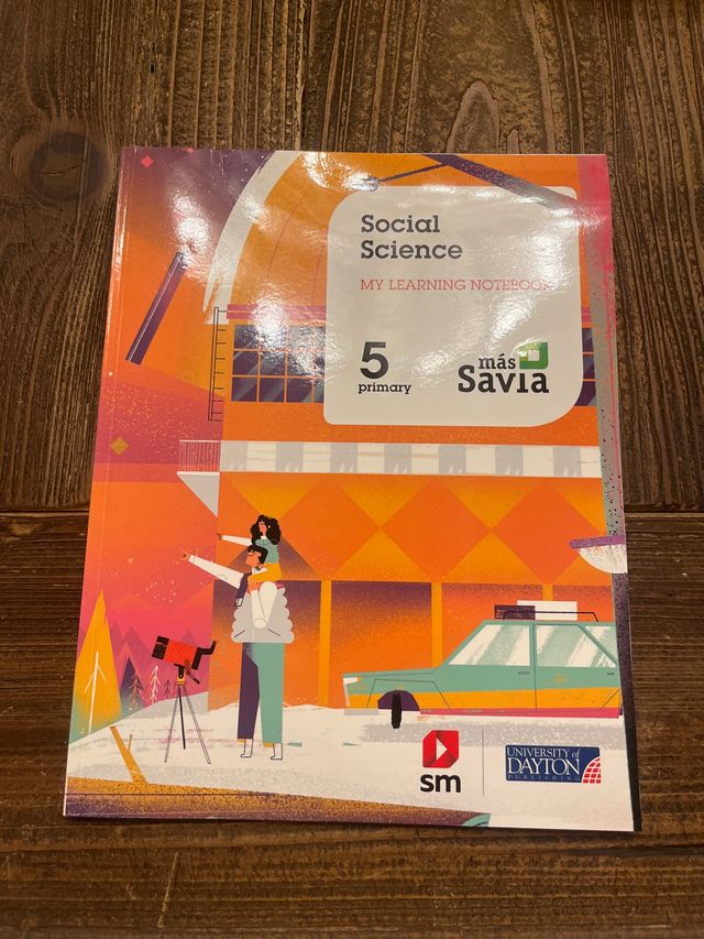 Social science. 5 Primary. Más Savia. Workbook