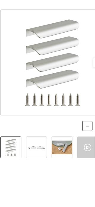 Tiradores Oslo - 4 unidades - 96mm