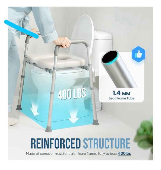 Asiento inodoro (cubre de cama de regalo)