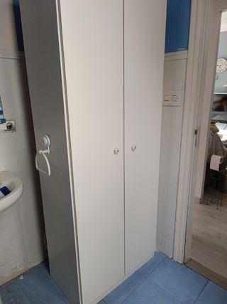 Armario baño blanco - 2 puertas