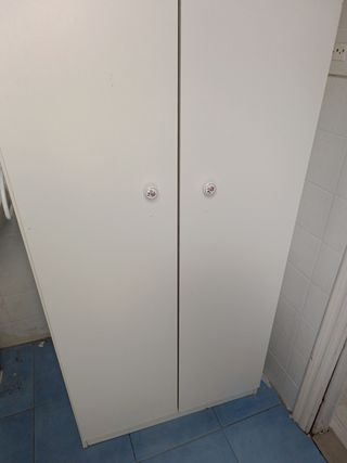 Armario baño blanco - 2 puertas