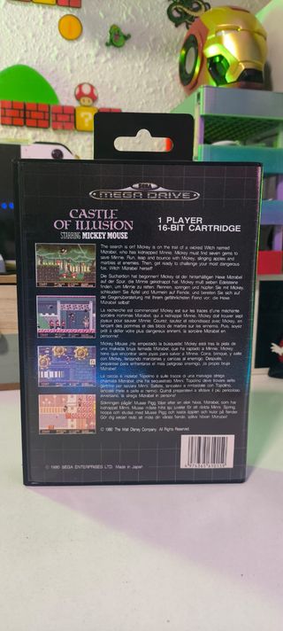 Il castello dell'illusione Sega Mega Drive