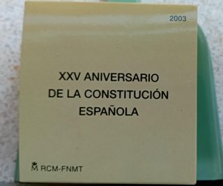 Moneda 25 Aniversario Constitución Española