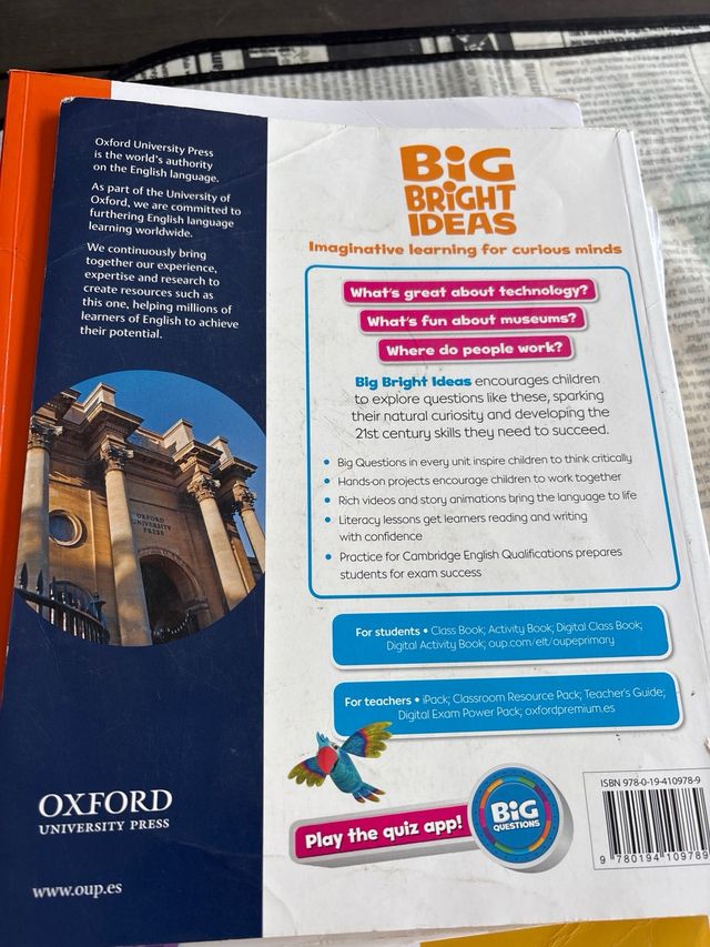 Big Bright Ideas 4. Class Book