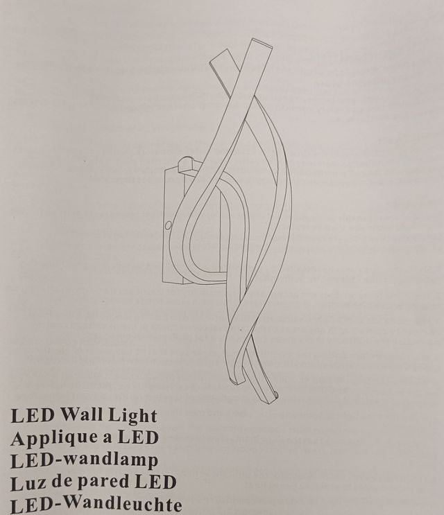 Lámpara LED pared - Moderna