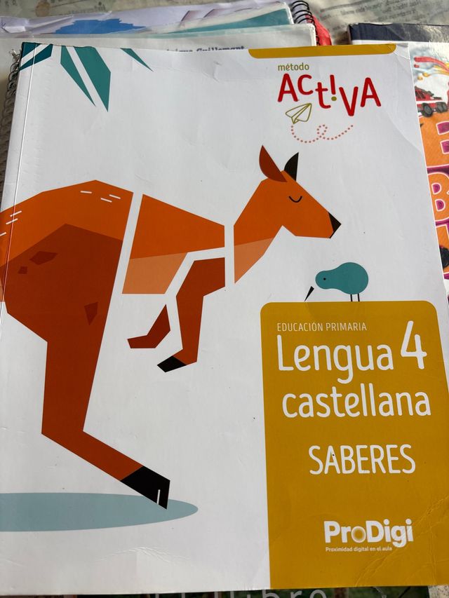 Saberes. Lengua castellana 4 EP - Activa. ProDigi