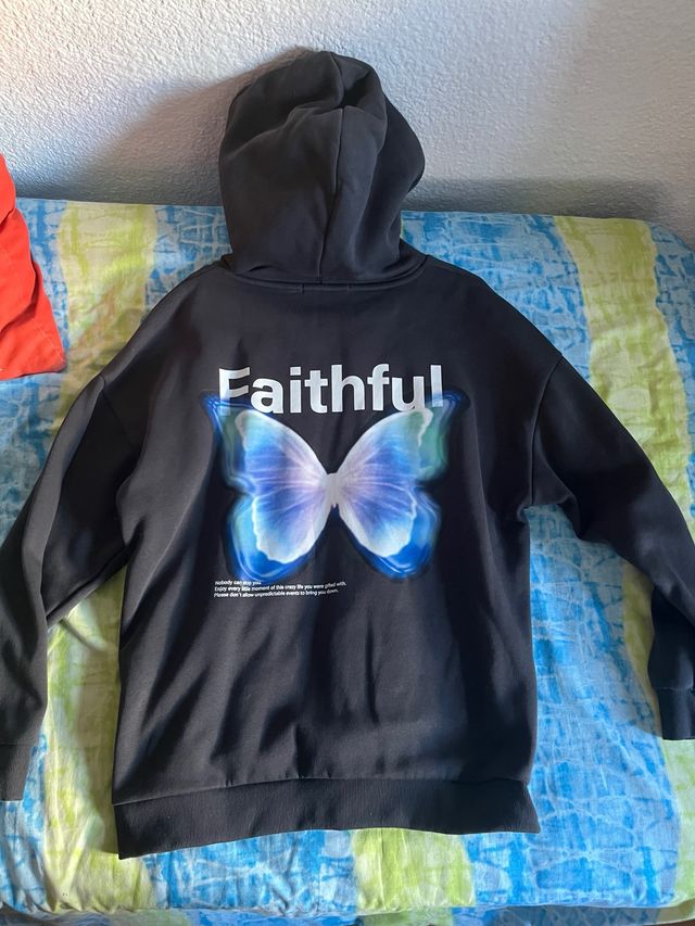 Sudadera New Yorker negra