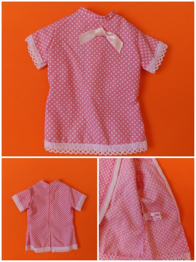 Pijama Rosa Nancy años 70