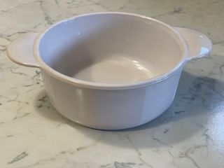 Casseruola Corning bianca