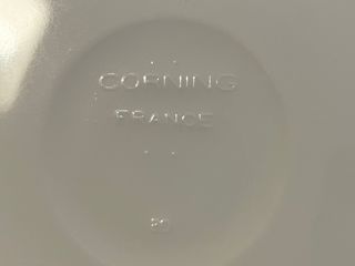 Casseruola Corning bianca