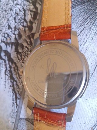 Reloj SONIA SR nuevo marrón y plata