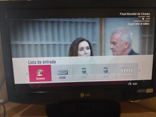 Televisor LG 19" Negro